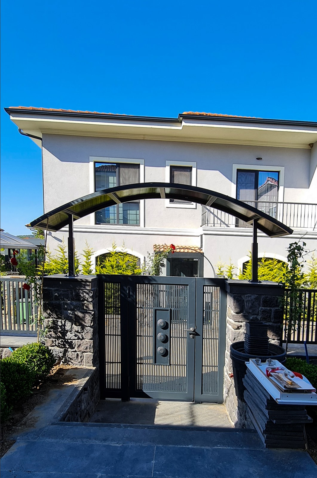 KASABA EVLERI KONSEPT PEYZAJ UYGULAMA